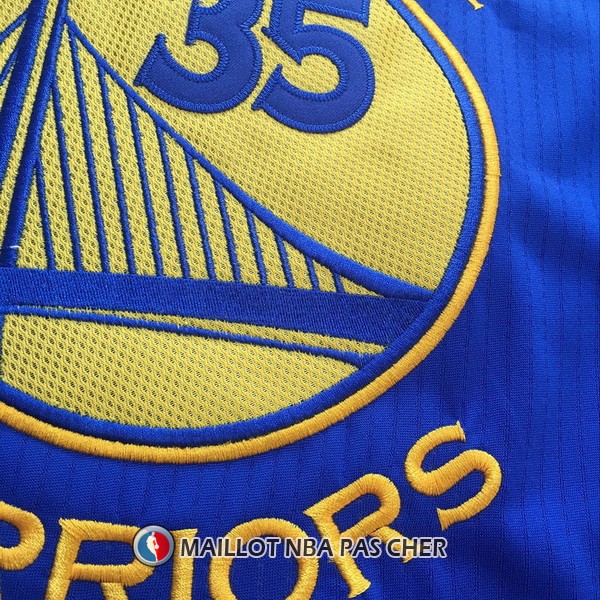 Maillot Authentique Manche Courte Golden State Warriors Duarant 35 Bleu